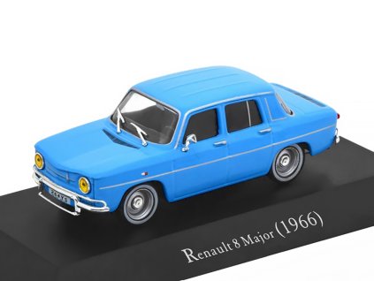Renault 8 Major 1966 1:43 - DeAgostini časopis s modelem  Renault R8 Major 1966 - kovový model