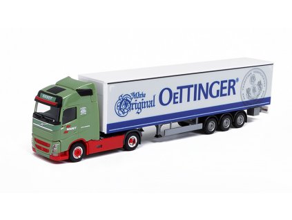Volvo FH GL SZ s návěsem "Wandt / Oettinger"1:87 - Herpa  Volvo FH Globetrotter SZ Oettinger - kovový model auta