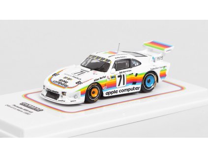 Porsche 935 K3 #71 24h Le Mans 1980 1:64 - TARMAC / IXO Models  Porsche 935 K-3 N.71 Le Mans 1980 B. Rahal / B. Garretson / A. Moffat - kovový model auta 1/64
