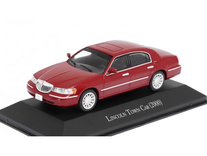 Lincoln Town Car 2000 1:43 - DeAgostini časopis s modelem  Lincoln Town Car 2000 - kovový model