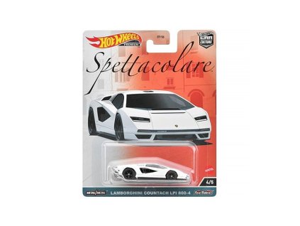 Lamborghini Countach LPI 800-4 1:64 - Hot Wheels  Lamborghini Countach LPI 800 4 - model auta 1/64
