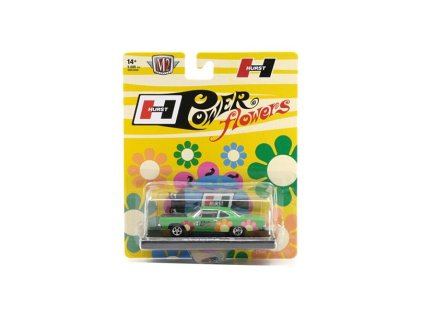 Plymouth Road Runner 440 1969 Power Flowers 1:64 - M2 Machines  Plymouth Road Runner - kovový model