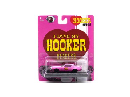 Chevrolet Camaro Z/28 RS 1970 Hooker Headers 1:64 - M2 Machines  Chevrolet Camaro Z28 RS 1970  - kovový model auta