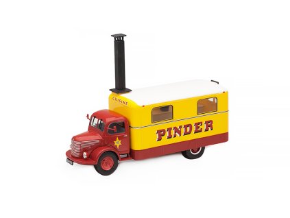 Unic Cuisine 1952 Pinder Circus Kitchen Truck 1:43 - Direkt  Pinder Circus Kitchen Truck Unic 1952 - sběratelský model