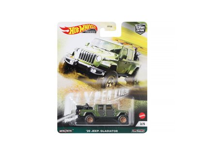 Jeep Gladiator 2020 Hyper Haulers  1:64 - Hot Wheels  20 Jeep Gladiator - model auta 1/64