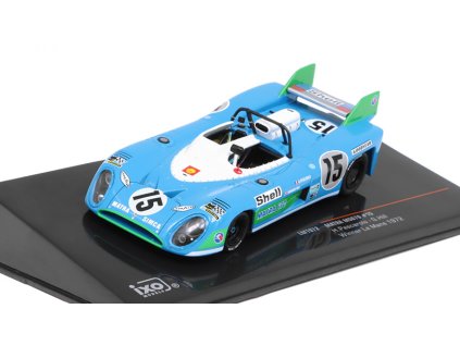 Matra MS670 #15 Winner Le Mans 1972 Pescarolo / Hill - 1:43 IXO Models  Matra MS-670 No.15 Winner Le Mans 1972 H.Pescarolo / G.Hill - kovový model auta