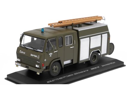 Berliet 770 KB6 FPT Camiva SSIS Armée de L air 1:43 - ODEON  Berliet 770 KB6 FPT Camiva SSIS Vzdušné síly Armády - kovový model auta