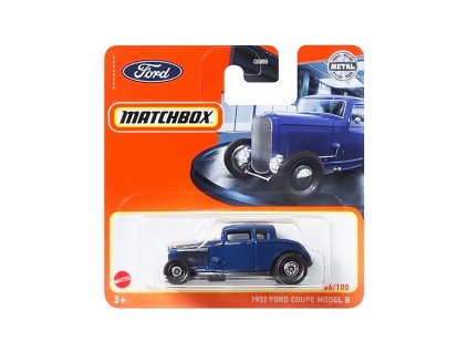 Ford Coupe Model B 1932 1:64 - MATCHBOX  1932 Ford Coupe Model B - model auta