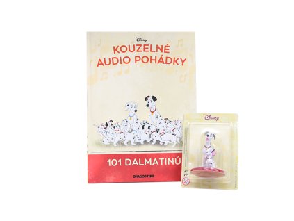 101 Dalmatinů - kniha s figurkou Kouzelné Audio Pohádky Disney - DeAgostini  Audiofigurka 101 Dalmatinů - Kouzelné Audio Pohádky Disney - DeAgostini