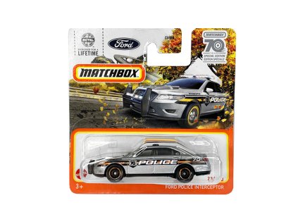 Ford Police Interceptor 1:64 - MATCHBOX  Ford Interceptor - model auta