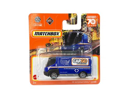International eStar 2009 Nákladní Dodávka 1:64 - MATCHBOX  International eStar - model auta