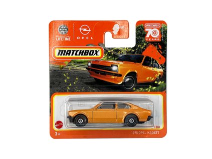 Opel Kadett 1975 1:64 - MATCHBOX  Opel Kadett Coupe 1975 - model auta