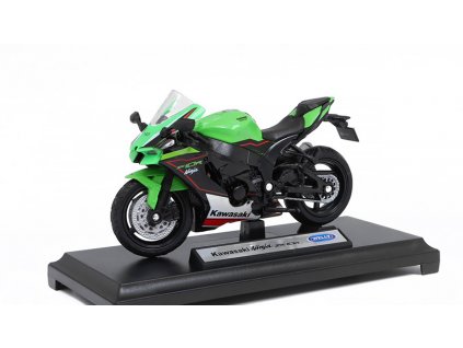 Kawasaki Ninja ZX-10R 2020 1:18 - Welly  Kawasaki Ninja ZX 10 R 2020 - sběratelský model motorky 1/18