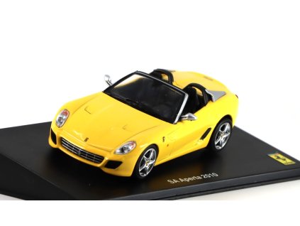 Ferrari SA Aperta Spider Cabriolet 2010 1:43 - DeAgostini časopis s modelem  Ferrari SA Spider - kovový model auta