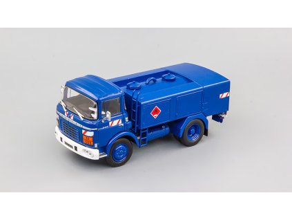 Berliet Gak 5R s palivem 1:43 - Hachette časopis s modelem  Berliet Gak 5R Avitailleur Gendarmerie - kovový model auta