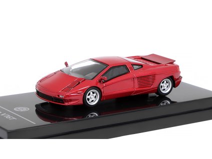 Cizeta Moroder V16T 1991 1:64 - PARAGON Models  Cizeta-Moroder V16T 1991 Rosso Diablo - kovový model auta 1/64