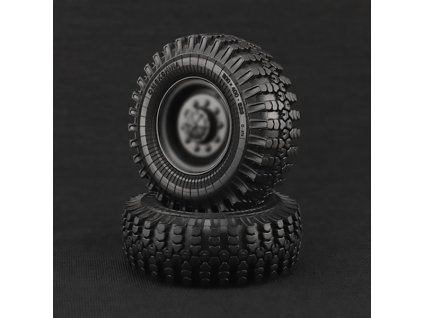 Pneumatika O-47A R21 1:43 - Maestro Wheels  Pneu O47A R21 - příslušenství pro modely URAL-375; KAMAZ-4310