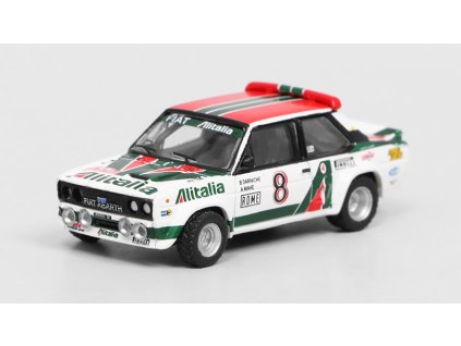Fiat 131 Abarth #8 Alitalia 1:87 - Brekina  Fiat 131 Abarth - model auta