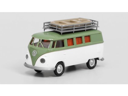 Volkswagen T1b Camper 1:87 - Brekina  VW T1 b Camper - kovový model auta