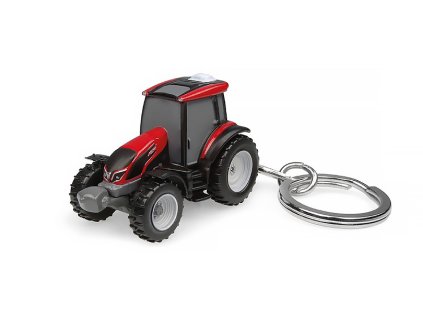 Valtra G135 Traktor 2017 červený - Klíčenka - 1:120 Universal Hobbies  Valtra G135 2017 - model traktoru - Přívěsek na klíček