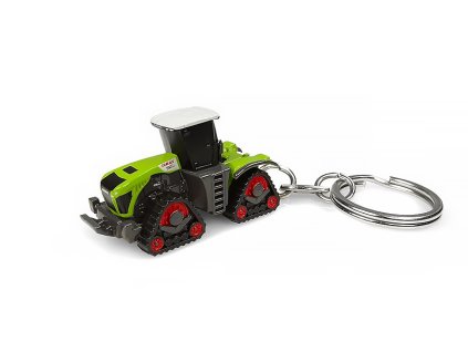 Claas Xerion 5000 Trac TS - Klíčenka 1:120 - Universal Hobbies  Xerion 5000 Trac TS - model traktoru - Přívěsek na klíček