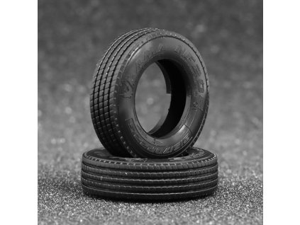 Pneumatika BEL-148 / KAMA NF202 R22,5 315/70 1:43 - Maestro Wheels  Pneu BEL 148 Belshina / KAMA NF 202 - příslušenství pro modely MAZ, KAMAZ, KRAZ, LIAZ, LAZ, Ikarus