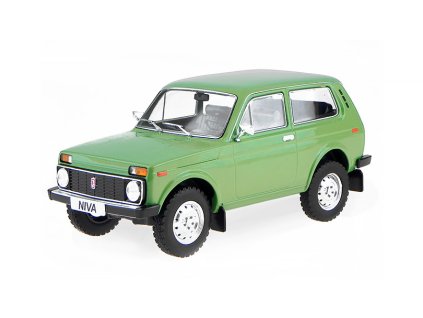 Lada Niva VAZ 2121 1976 olivová 1:18 - MCG  Lada Niva 1976 - kovový model auta