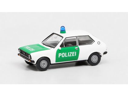 Volkswagen Polo I Policie 1:87 - Wiking  VW Polo 1 Police - sběratelský model