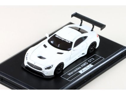 Mercedes-Benz AMG GT3 2017 bílá 1:87 - Frontiart  Mercedes-Benz AMG - kovový model