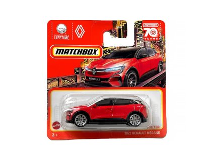 Renault Megane 2022 1:64 - MATCHBOX plastový blistr  Renault Megane - model auta 1/64