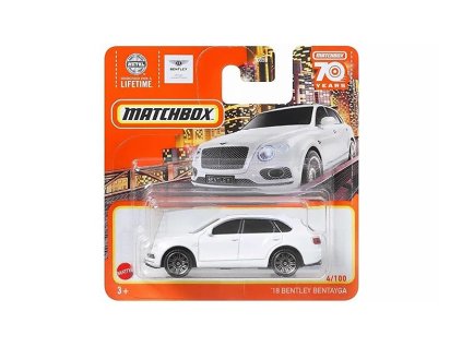 Bentley Bentayga 2018 1:64 plastový blistr - MATCHBOX  Bentley Bentayga '18 - model auta