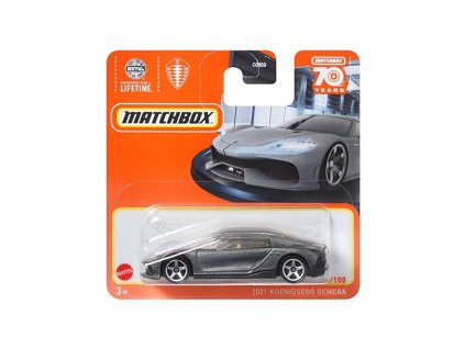 Koenigsegg Gemera 2021 1:64 - MATCHBOX  2021 Koenigsegg Gemera - model auta 1/64