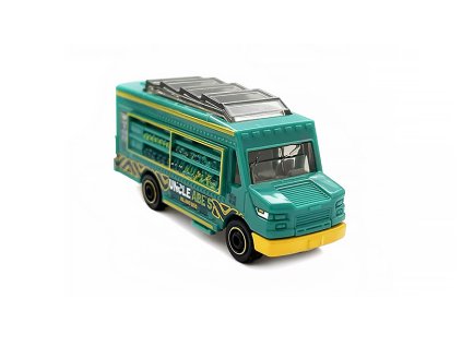 Chow Mobile II 1:64 plastový blistr - MATCHBOX  MBX Chow Mobile 2 - Lehký nákladní automobil - model auta