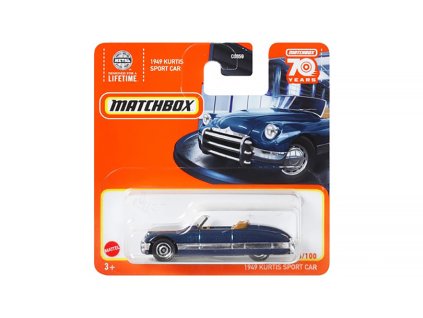 Kurtis Sport Car 1949 1:64 - MATCHBOX  Kurtis SportCar - model auta
