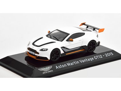 Aston Martin Vantage GT12 2015 1:43 - Atlas časopis s modelem  Aston Martin Vantage GT12 2015 - kovový model auta