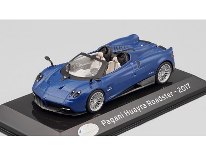 Pagani Huayra Roadster 2017 1:43 - Altaya časopis s modelem  Pagani Huayra Roadster 2017 - kovový model auta