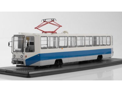 Tramvaj KTM-8 modrý 1:43 - SSM  Tramvaj KTM 8 - kovový model auta