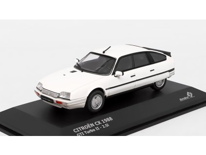 Citroen CX GTi Turbo II 1988 bílý 1:43 - Solido  Citroen CX - kovový model