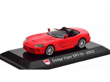 Dodge Viper SRT-10 2003 1:43 - Altaya časopis s modelem  Dodge Viper - kovový model