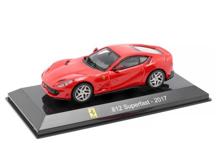 Ferrari 812 Superfast 2017 1:43 - Altaya časopis s modelem  Ferrari 812 Superfast 2017 - kovový model auta