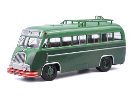 Star N52 1:72 Kultovní autobusy minulé éry časopis s modelem #15  Star N 52 - kovový model