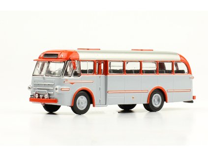 Volvo B616 1:72 - Kultovní autobusy minulé éry časopis s modelem #10  Volvo B616 - kovový model