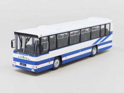 Autosan H10 1:72 Kultovní autobusy minulé éry časopis s modelem #22  Autosan H 10 - Kultovní Autobusy PRL-u kovový model