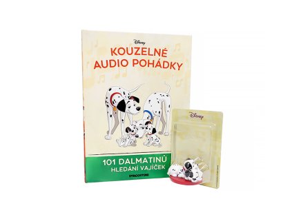101 Dalmatinů Hledání Vajíček - kniha s figurkou Kouzelné Audio Pohádky Disney  Audiofigurka 101 Dalmatinů Hledání Vajíček - Kouzelné Audio Pohádky Disney - DeAgostini