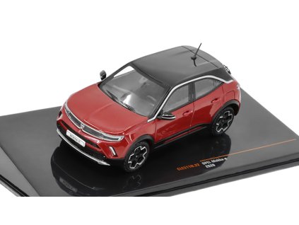 Opel Mokka-e červená 1:43 - IXO Models  Opel Mokka-e - kovový model auta