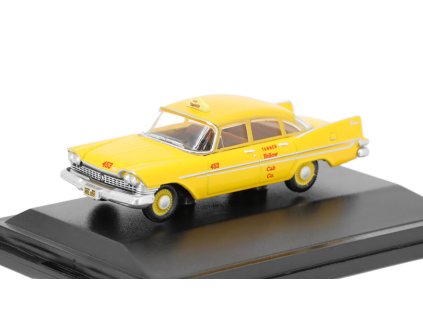 Plymouth Belvedere Tanner Yellow Cab Co. 1:87 - OXFORD  Plymouth Belvedere Tanner Yellow Cab Co. - kovový model auta