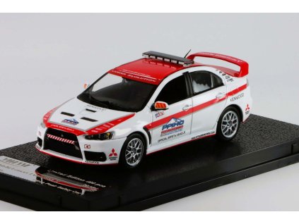 Mitsubishi Lancer Evolution X bílá/červená 1:43 - VITESSE  Mitsubishi Lancer - kovový model