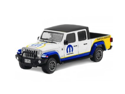 Jeep Gladiator 2021 Mopar 1:64 - GreenLight  Jeep Gladiator 2021 Mopar Parts & Service Running on Empty - kovový model 1/64