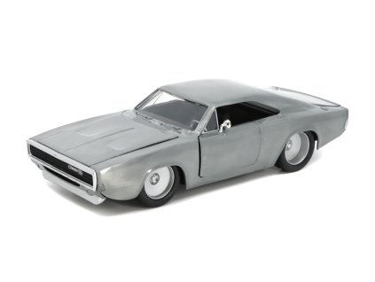 Dodge Charger R/T 1968 z filmu Fast and Furious #7 1:24 - Jada Toys  Dom's Dodge Charger RT 1968 Fast and Furious F7 - model auto 1/24