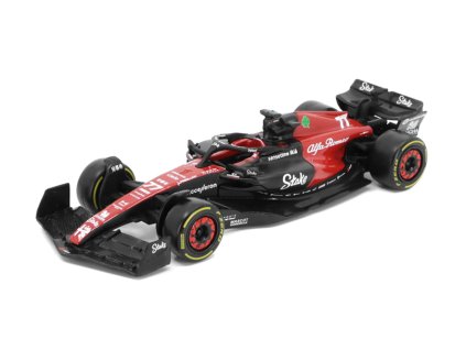 Alfa Romeo C43 #77 F1 team Stake 1:43 - Bburago  Alfa Romeo C 43 No.77 F1 team Stake V.Bottas - kovový model auta